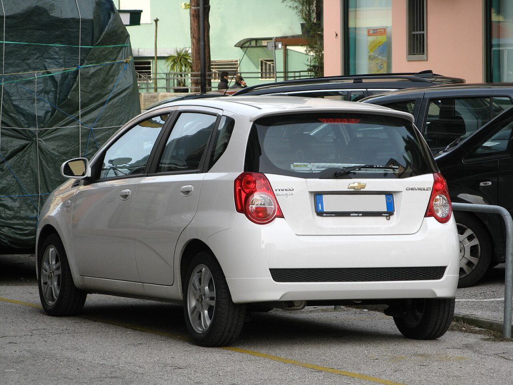 Chevrolet Aveo — внешний вид