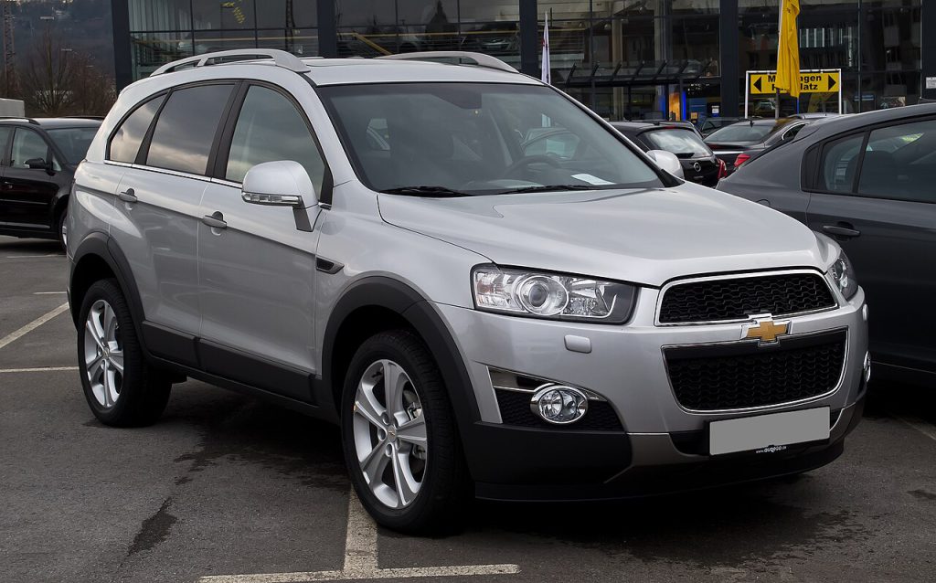 Chevrolet Captiva — внешний вид